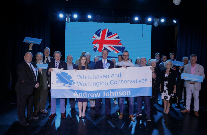 Andrew Johnson and the Whitehaven and Workington Conservative Association